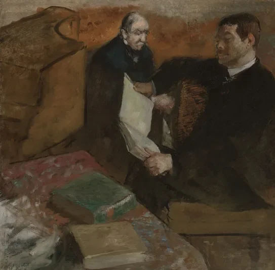 Pagans et le père de Degas