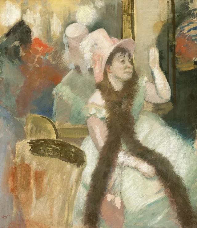 Retrato después de un baile de disfraces (Retrato de la señora Dietz-Monnin)