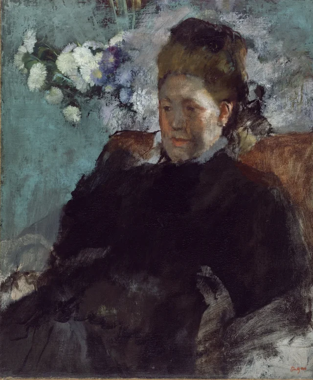 Portrait d'une femme, Edgar Degas