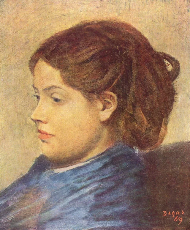 Portrait de Emma Dobigny, Edgar Degas