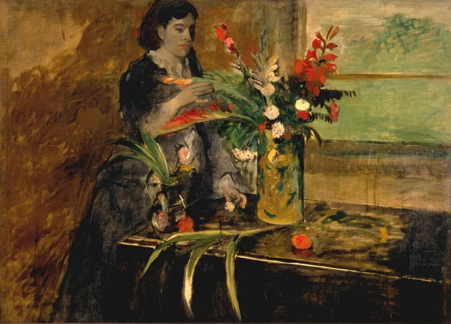 Retrato de Estelle Musson Degas, Edgar Degas