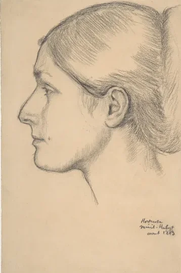 Portrait of Hortense Valpinçon (Mme. Jacques Fourchy)
