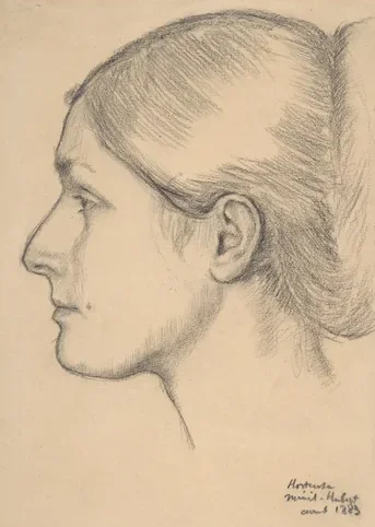 Portrait d'Hortense Valpinçon (Mme Jacques Fourchy)