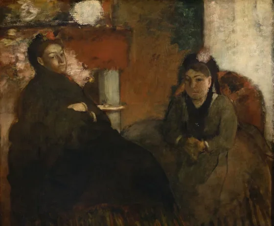 Portrait of Mme. Lisle and Mme Loubens