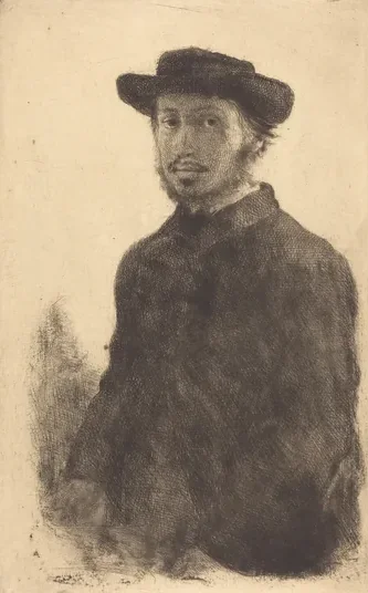 Self-Portrait (Edgar Degas, par lui-même)