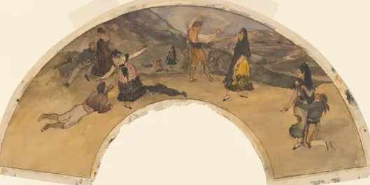 Spanish Dancers and Musicians