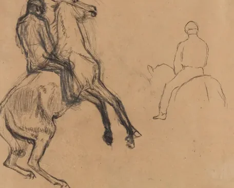 Studies of a Horse and Rider