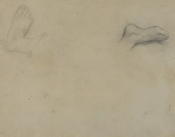 Studies of Feet [verso]