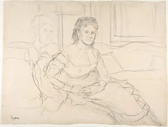 Study for "Madame Théodore Gobillard" (Yves Morisot)