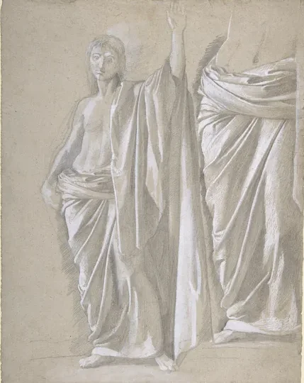 Study of a Draped Figure