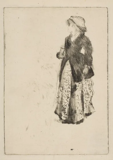 The Actress Ellen Andrée