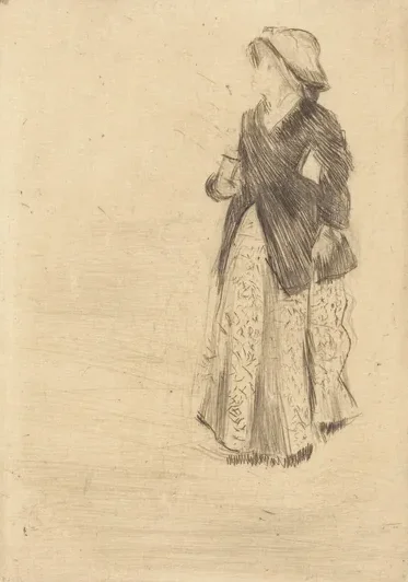 The Actress Ellen Andrée