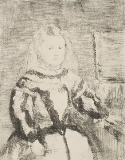 The Infanta Margarita, after Velázquez