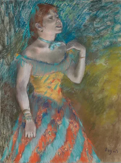 The Singer in Green