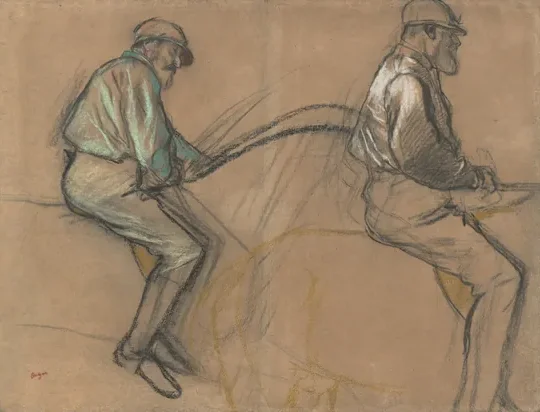 Two Studies of a Jockey
