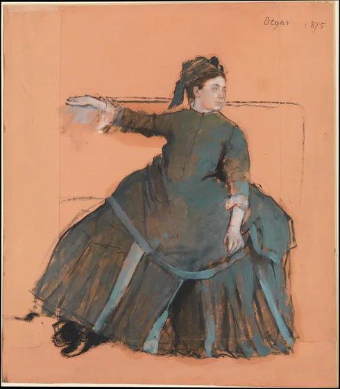Woman on a Sofa