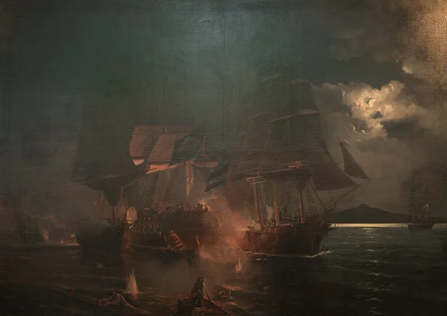 A Abordagem da fragata Imperatriz, Edoardo De Martino