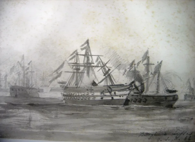 La Bataille de Lissa, Edoardo De Martino