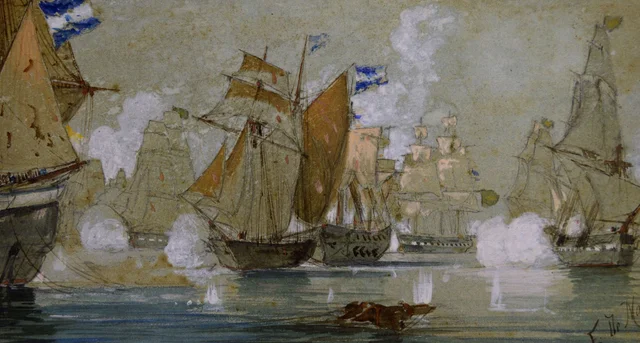 La batalla de Lara-Quilmes, Edoardo De Martino