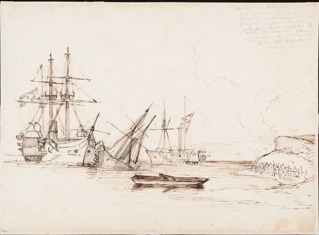 La Bataille du Riachuelo, Edoardo De Martino