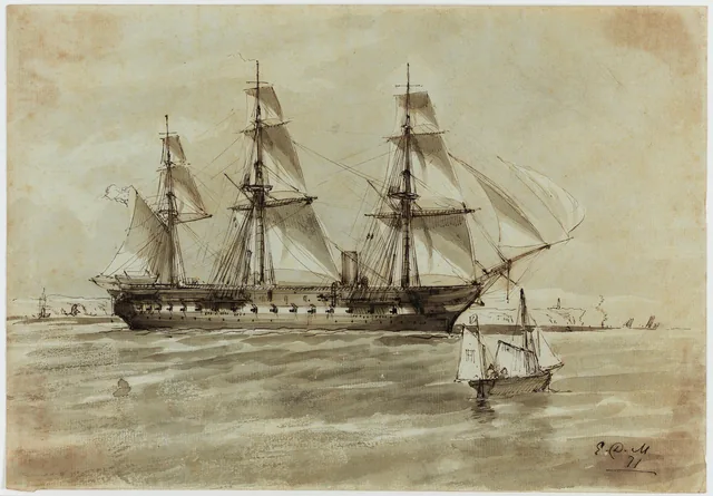 Navio de guerra, Edoardo De Martino