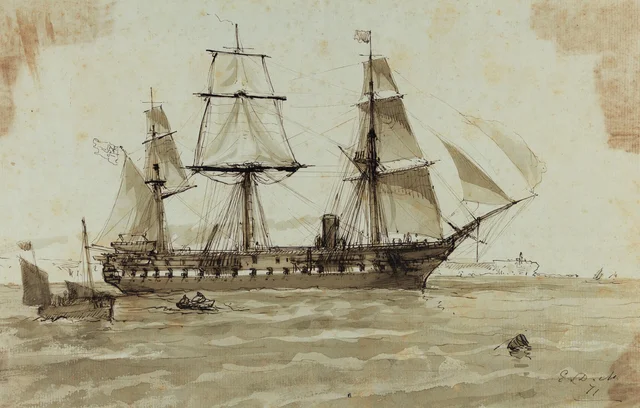 Buque de guerra, Edoardo De Martino