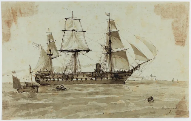 Navio de guerra, Edoardo De Martino