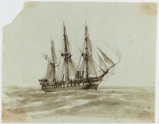 Navio de guerra, Edoardo De Martino