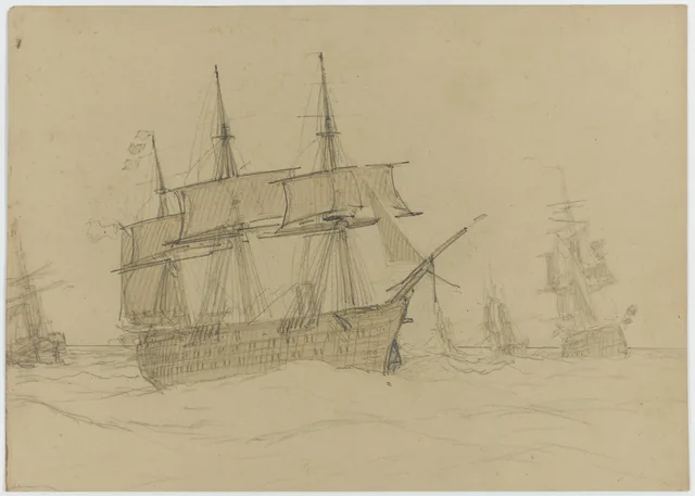 Navires de guerre, Edoardo De Martino
