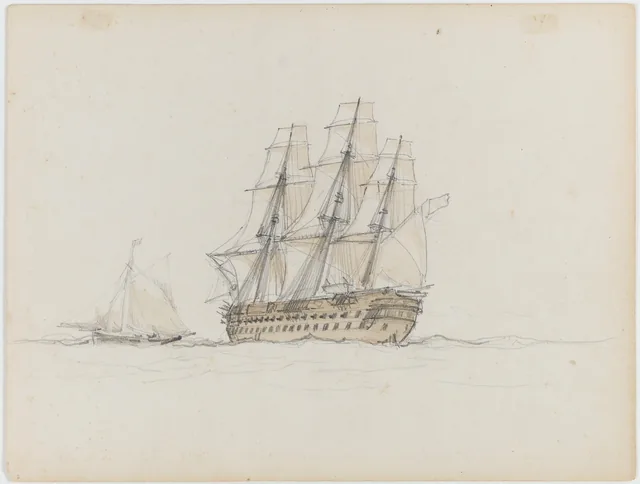 Navio e veleiro, Edoardo De Martino