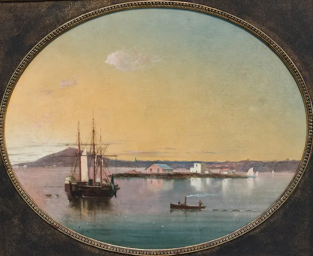 O Vapor Marquês de Olinda em Assunção, Edoardo De Martino