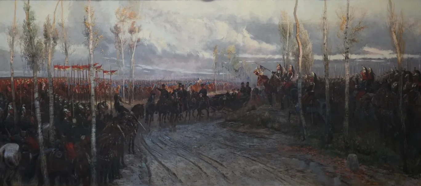 シャロンの閲兵式、1896年10月9日, エドゥアール・ドゥタイユ