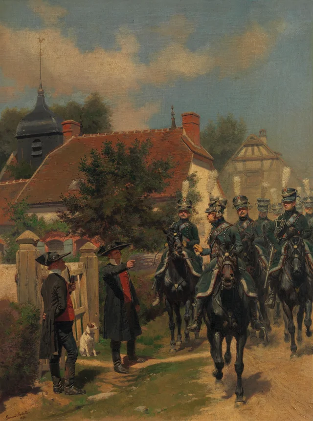 Gendarmes de ordenança, Édouard Detaille
