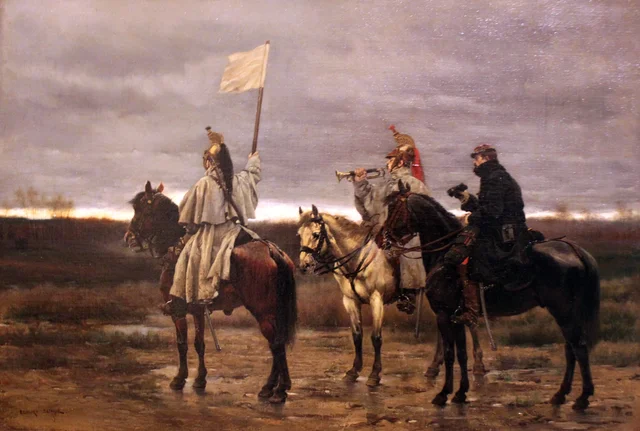A capitulação de Paris, 28 de janeiro de 1871, Édouard Detaille