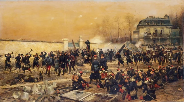 The Defense of Champigny, Édouard Detaille