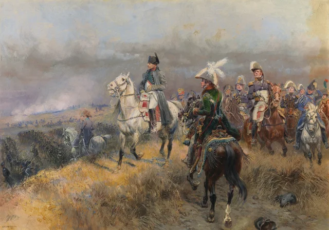 Napoleão e suas tropas, Édouard Detaille