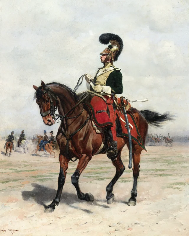 Oficial de cavalaria, Édouard Detaille