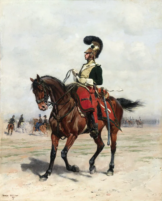 Officier de cavalerie, Édouard Detaille
