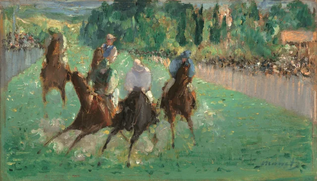 En las carreras