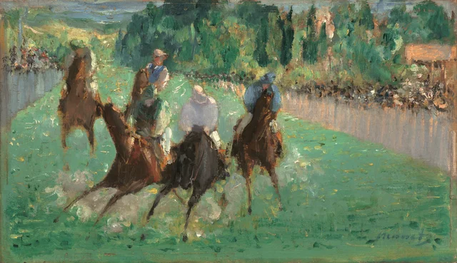 Nas corridas, Édouard Manet