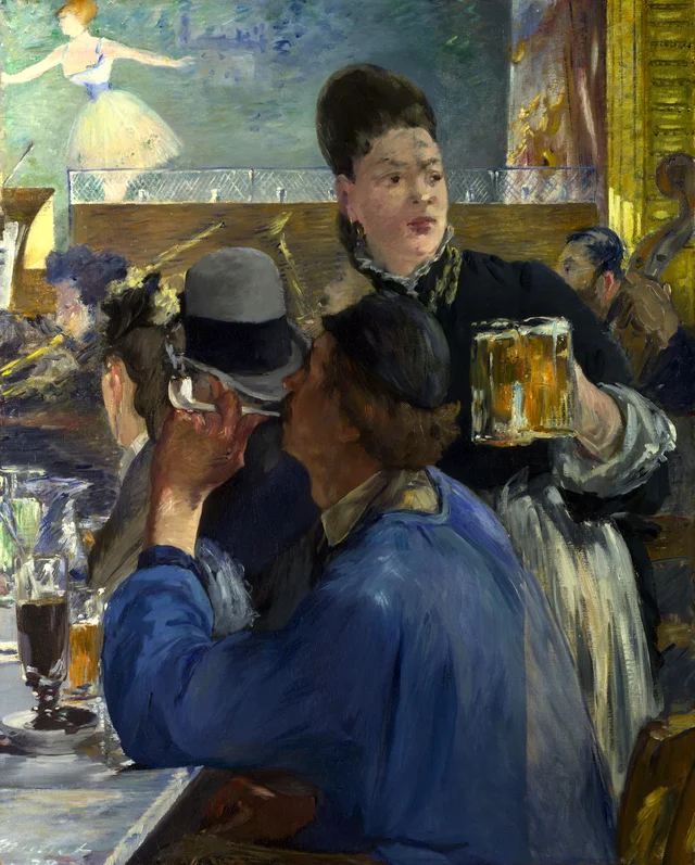 Canto de café-concerto, Édouard Manet