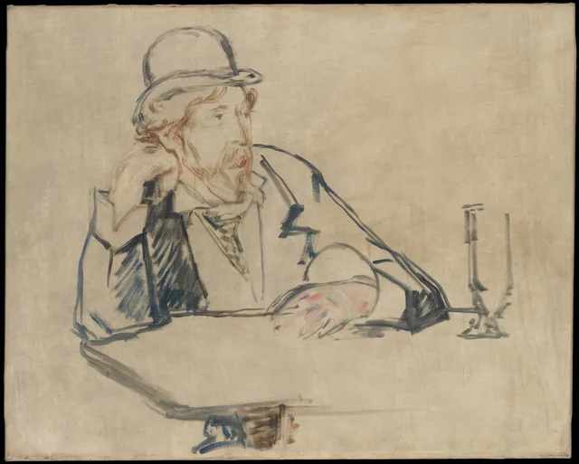 George Moore at the Café