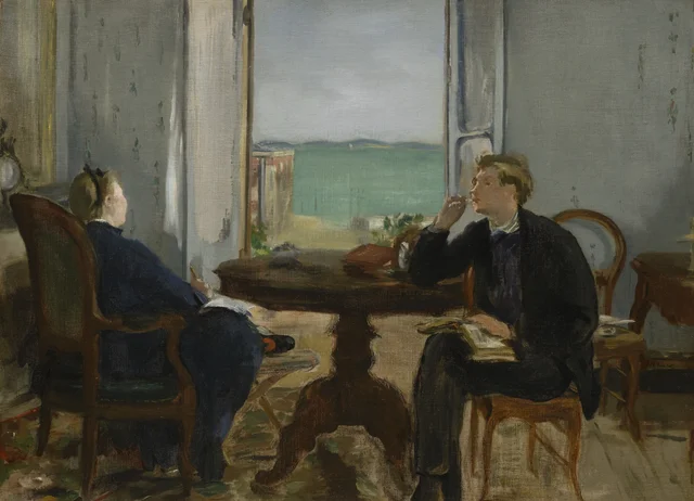 Interior en Arcachon, Édouard Manet