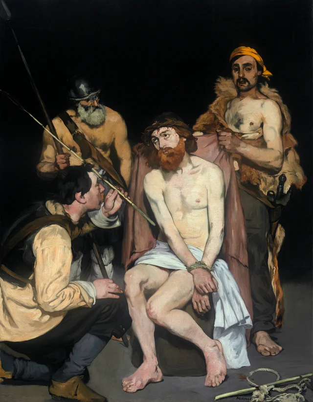 Jesus insultado pelos soldados, Édouard Manet