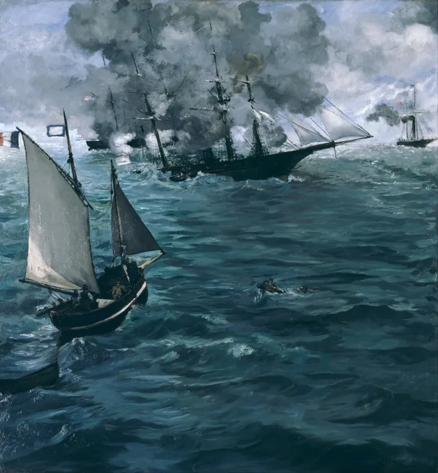 El combate del Kearsarge y el Alabama
