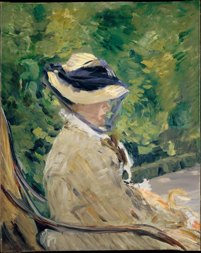 Madame Manet (Suzanne Leenhoff) at Bellevue