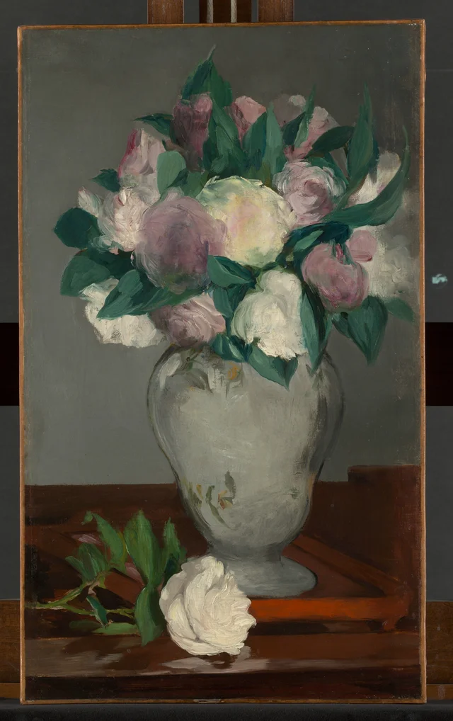 Peônias, Édouard Manet