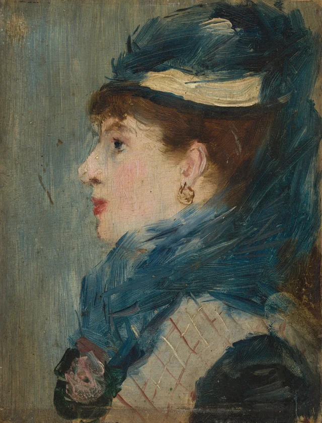 Retrato de mujer, Édouard Manet