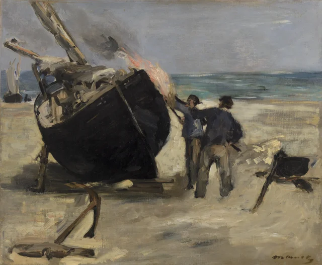 El barco embreado