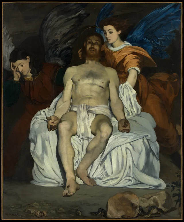 The Dead Christ with Angels